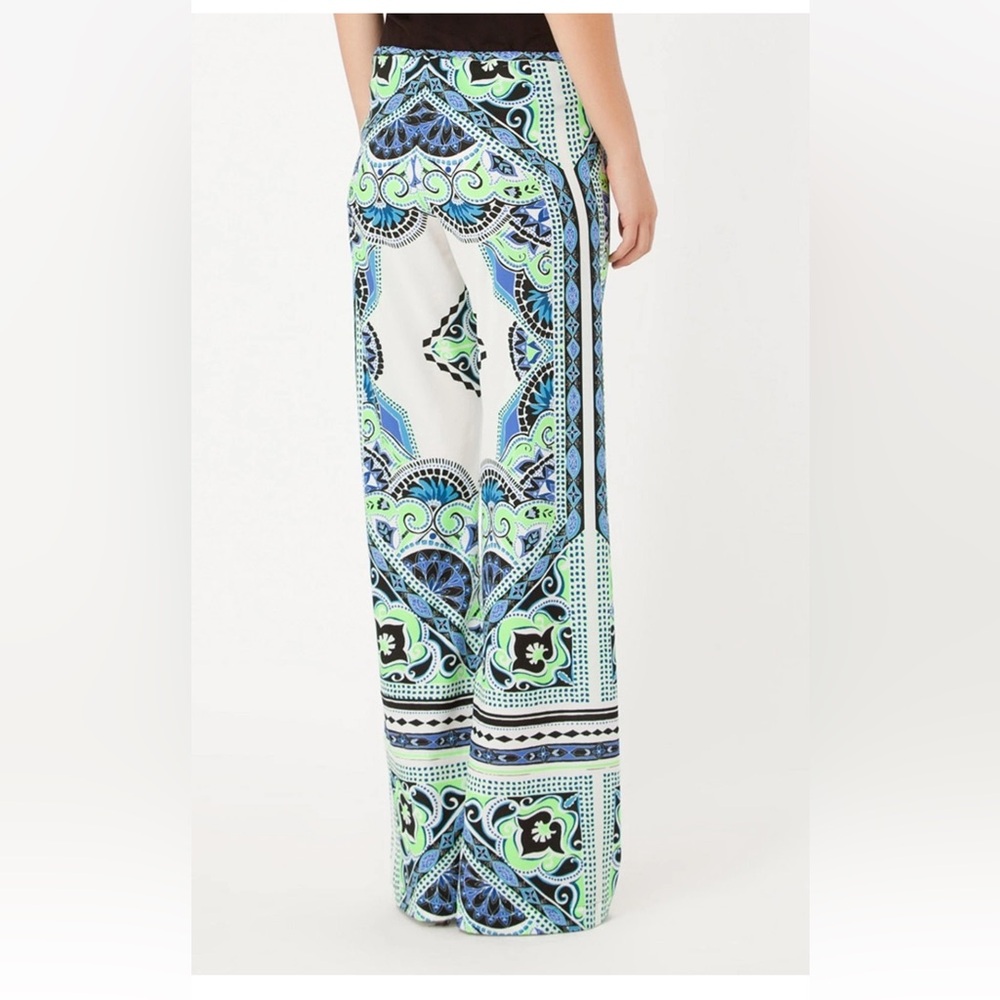 Hale Bob Patterned Lightweight Drawstring Pants S… - image 2